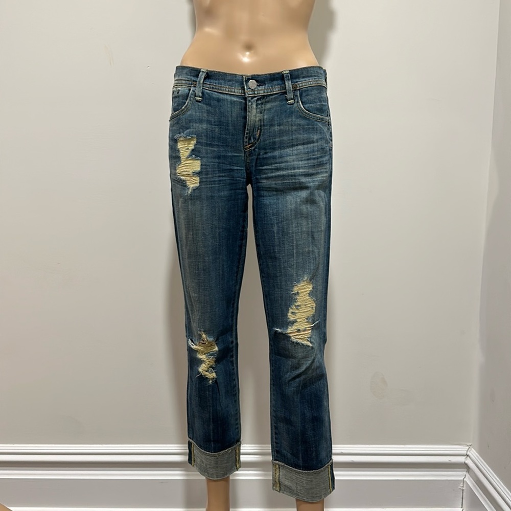 Citizens of Humanity blue jeans, size 26